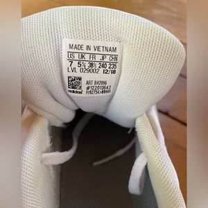 Adidas white sneakers